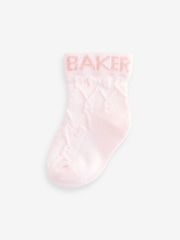 Baker by Ted Baker 5 Pack Branded Socks - Image 3 of 5