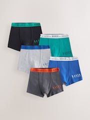Mehrfarbig - Baker by Ted Baker Boys Boxers 5 Pack - Bild 1 von 9