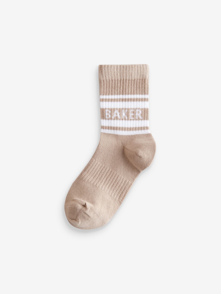 Baker by Ted Baker Boys Socks 5 Pack - Image 4 of 8