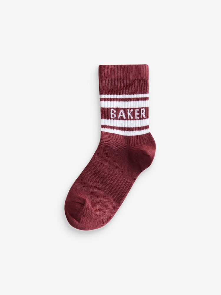 Baker by Ted Baker Boys Socks 5 Pack - Image 6 of 8