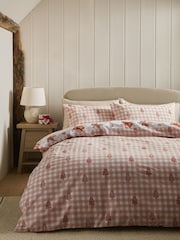 Christmas Gingerbread Reversible Duvet Duvet Cover and Pillowcase Set - Image 2 of 9