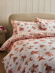 Christmas Gingerbread Reversible Duvet Duvet Cover and Pillowcase Set - Image 5 of 9