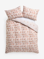 Christmas Gingerbread Reversible Duvet Duvet Cover and Pillowcase Set - Image 9 of 9