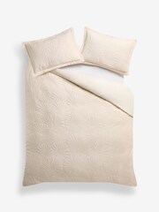Natural Velvet Ginkgo Duvet Cover and Pillowcase Set - Image 4 of 4