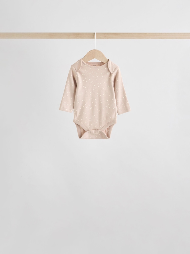 NEXT Babymeisje Set van 5 babyrompertjes met bandjes van 100% katoen