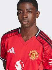 adidas Red Manchester United 25/26 Home Jersey - Image 3 of 4