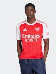 adidas Red/White Arsenal 25/26 Home Jersey - Image 1 of 7