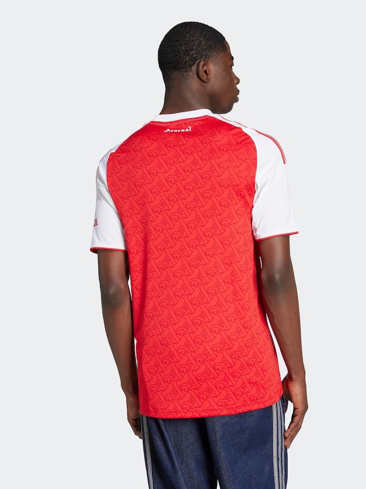 adidas Red/White Arsenal 25/26 Home Jersey - Image 2 of 7