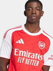 adidas Red/White Arsenal 25/26 Home Jersey - Image 4 of 7