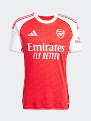 adidas Red/White Arsenal 25/26 Home Jersey - Image 6 of 7