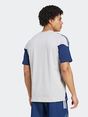 adidas Grey Arsenal Tiro 25 Competition Cotton T-Shirt - Image 2 of 7
