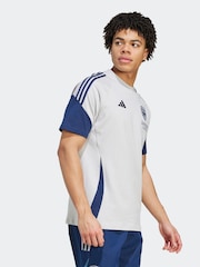 adidas Grey Arsenal Tiro 25 Competition Cotton T-Shirt - Image 3 of 7