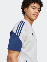 adidas Grey Arsenal Tiro 25 Competition Cotton T-Shirt - Image 5 of 7