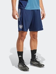 adidas Indigo Blue Arsenal Tiro 25 Competition Training Shorts - Image 1 of 7