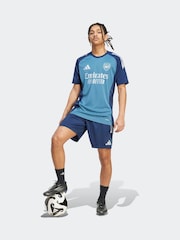 adidas Indigo Blue Arsenal Tiro 25 Competition Training Shorts - Image 4 of 7