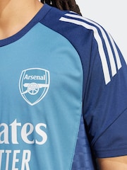 adidas Blue Arsenal Tiro 25 Competition Training Jersey - Image 4 of 7