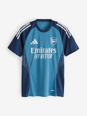 adidas Blue Arsenal Tiro 25 Competition Training Jersey - Image 6 of 7