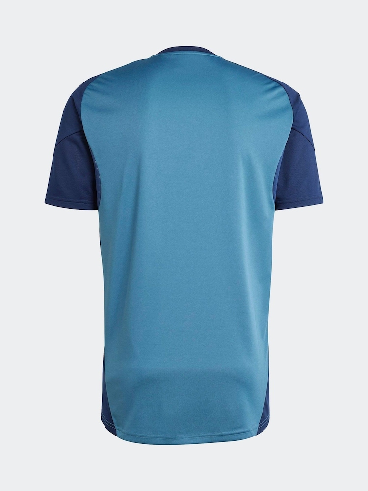 adidas Blue Arsenal Tiro 25 Competition Training Jersey - Image 7 of 7