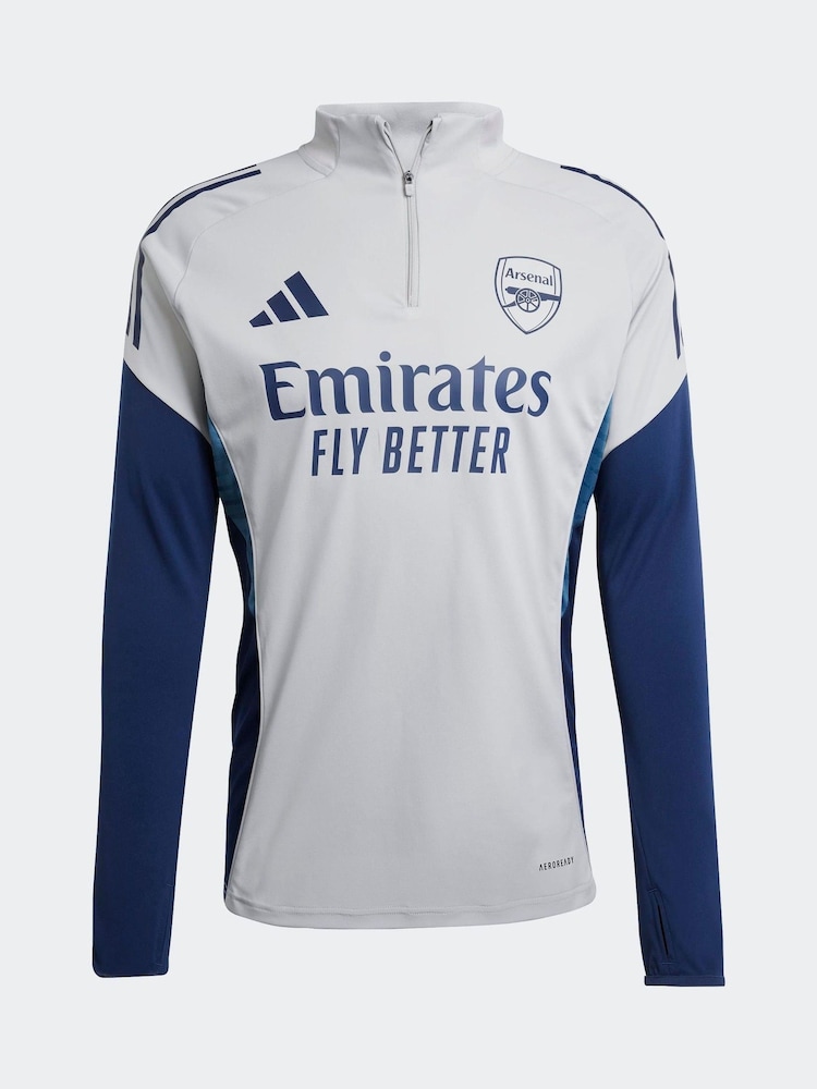 adidas Grey Arsenal Tiro 25 Competition Training T-shirt - Image 7 of 7