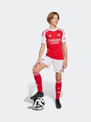 adidas White Kids Arsenal 25/26 Home Shorts - Image 3 of 6