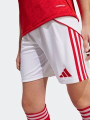 adidas White Kids Arsenal 25/26 Home Shorts - Image 5 of 6
