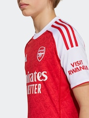 adidas Red/White Kids Arsenal 25/26 Home Jersey - Image 5 of 7