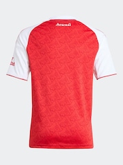 adidas Red/White Kids Arsenal 25/26 Home Jersey - Image 7 of 7