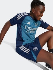 adidas Indigo Blue Kids Arsenal Tiro 25 Competition Training Shorts - Image 4 of 6