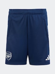 adidas Indigo Blue Kids Arsenal Tiro 25 Competition Training Shorts - Image 6 of 6