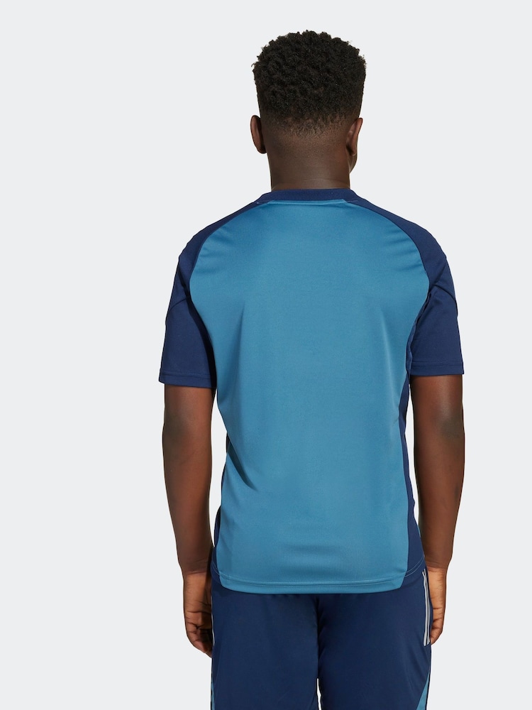 adidas Blue Kids Arsenal Tiro 25 Competition Training Jersey - Image 2 of 7