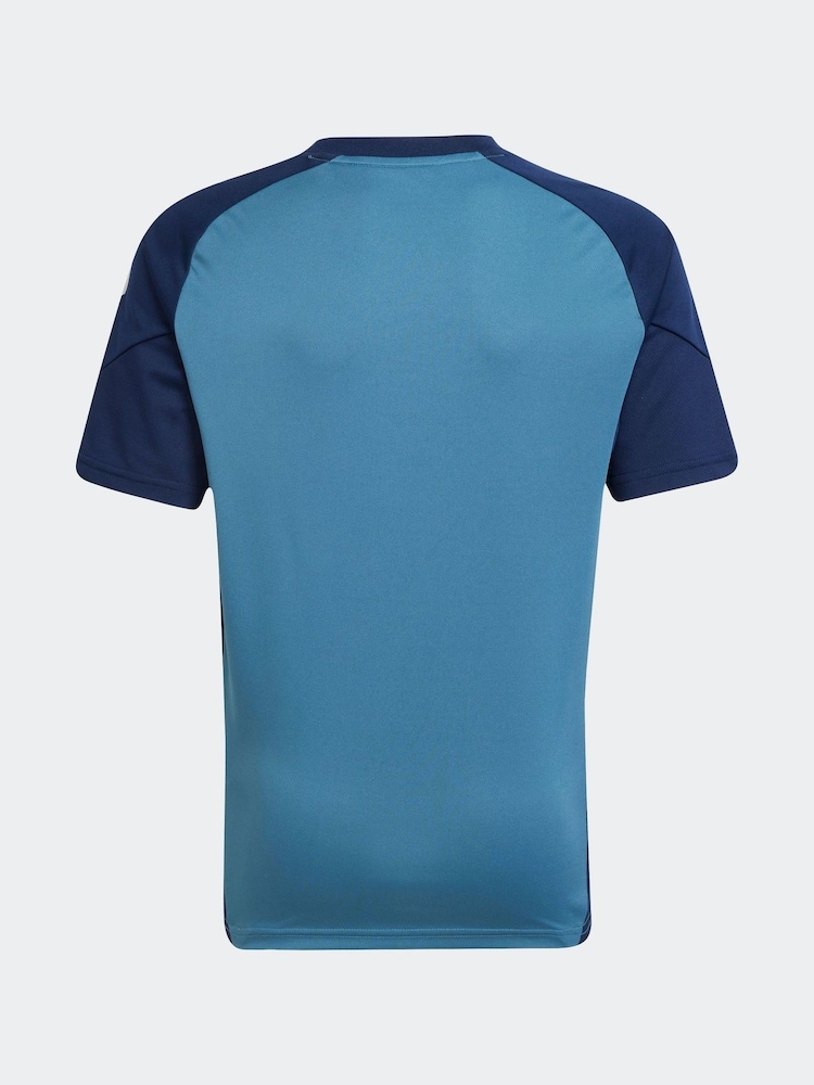 adidas Blue Kids Arsenal Tiro 25 Competition Training Jersey - Image 7 of 7