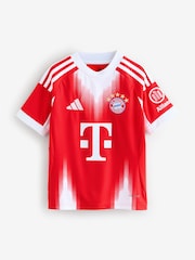 adidas Red Kids FC Bayern 25/26 Home Jersey - Image 1 of 1