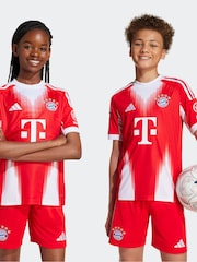 adidas Red Kids FC Bayern 25/26 Home Jersey - Image 4 of 9