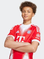 adidas Red Kids FC Bayern 25/26 Home Jersey - Image 6 of 9