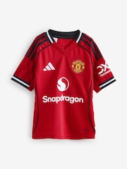 adidas Red Manchester United 25/26 Home Jersey - Image 1 of 1