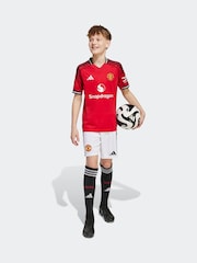 adidas Red Manchester United 25/26 Home Jersey - Image 3 of 8