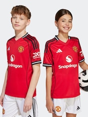 adidas Red Manchester United 25/26 Home Jersey - Image 5 of 8