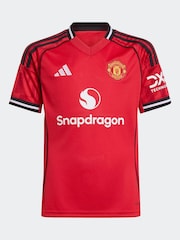 adidas Red Manchester United 25/26 Home Jersey - Image 7 of 8