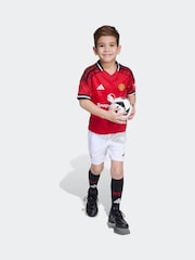 adidas Red Mini Kids Manchester United 25/26 Home Kit - Image 3 of 10