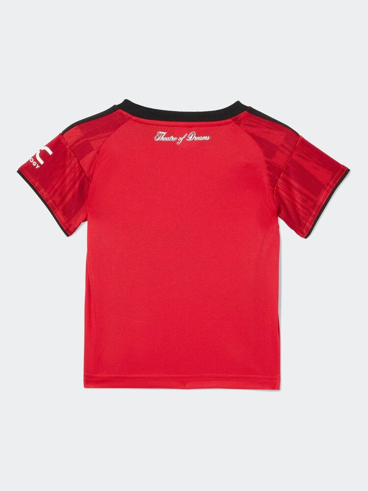 adidas Red Baby Kids Manchester United 25/26 Home Kit - Image 2 of 7