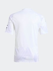 adidas White Kids Manchester United 25/26 Away Jersey - Image 6 of 6