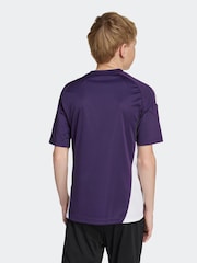 adidas Plum Purple Kids Manchester United Tiro 25 Competition Training Jersey - Image 2 of 7