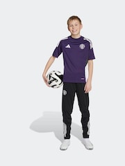 adidas Plum Purple Kids Manchester United Tiro 25 Competition Training Jersey - Image 5 of 7