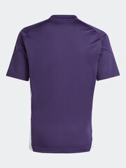 adidas Plum Purple Kids Manchester United Tiro 25 Competition Training Jersey - Image 7 of 7