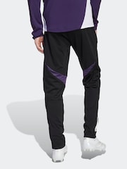 adidas Black/Purple Kids Manchester United Tiro 25 Competition Training Joggers - Image 2 of 6