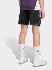 adidas Black/Purple Kids Manchester United Tiro 25 Competition Training Shorts - Image 2 of 6