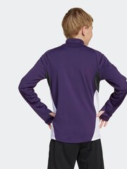 adidas Plum Purple Kids Manchester United Tiro 25 Competition  Sweat top - Image 2 of 6