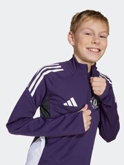 adidas Plum Purple Kids Manchester United Tiro 25 Competition  Sweat top - Image 5 of 6