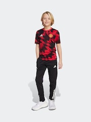 adidas Red Kids Manchester United 25/26 Pre-Match Jersey - Image 2 of 6