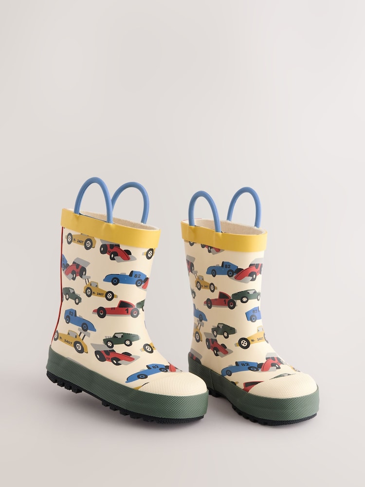 Neutral Cars Handle Pull On Wellies - Image 1 of 6